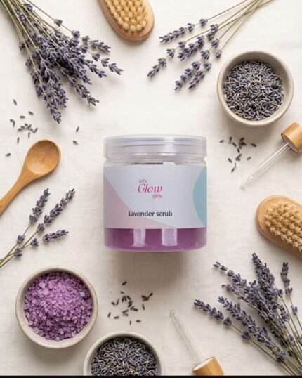 Lavender Scrub